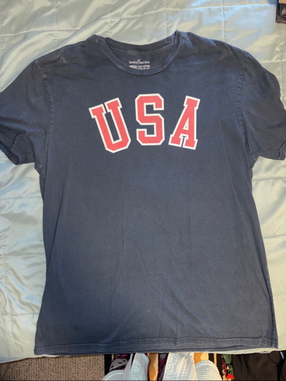 Navy USA Short-Sleeve Tee